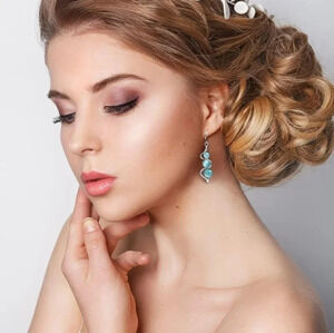 Turquoise Bohemian Dangle Earrings